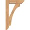 Ekena Millwork Legacy Slat Smooth Bracket w/ Offset Brace, Western Red Cedar, 5 1/2"W x 20"D x 32"H BKT0604X20X32LEC06SWR - alternate 3